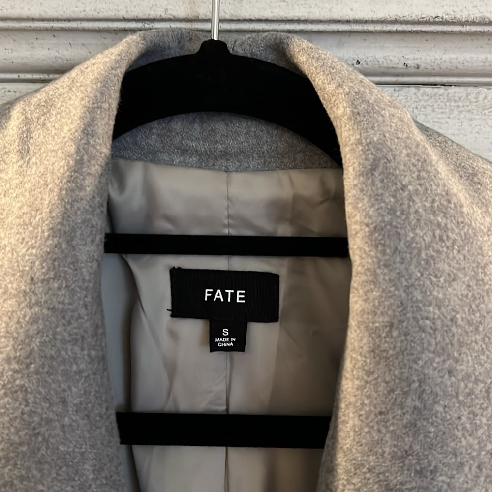 NWOT. FATE - Long Vest - Belted. Gorgeous! NWOT - Picture 2 of 9